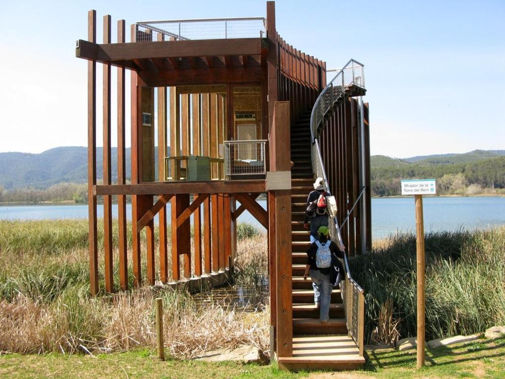 Camping Bungalow El Llac De Banyoles Porqueres المظهر الخارجي الصورة